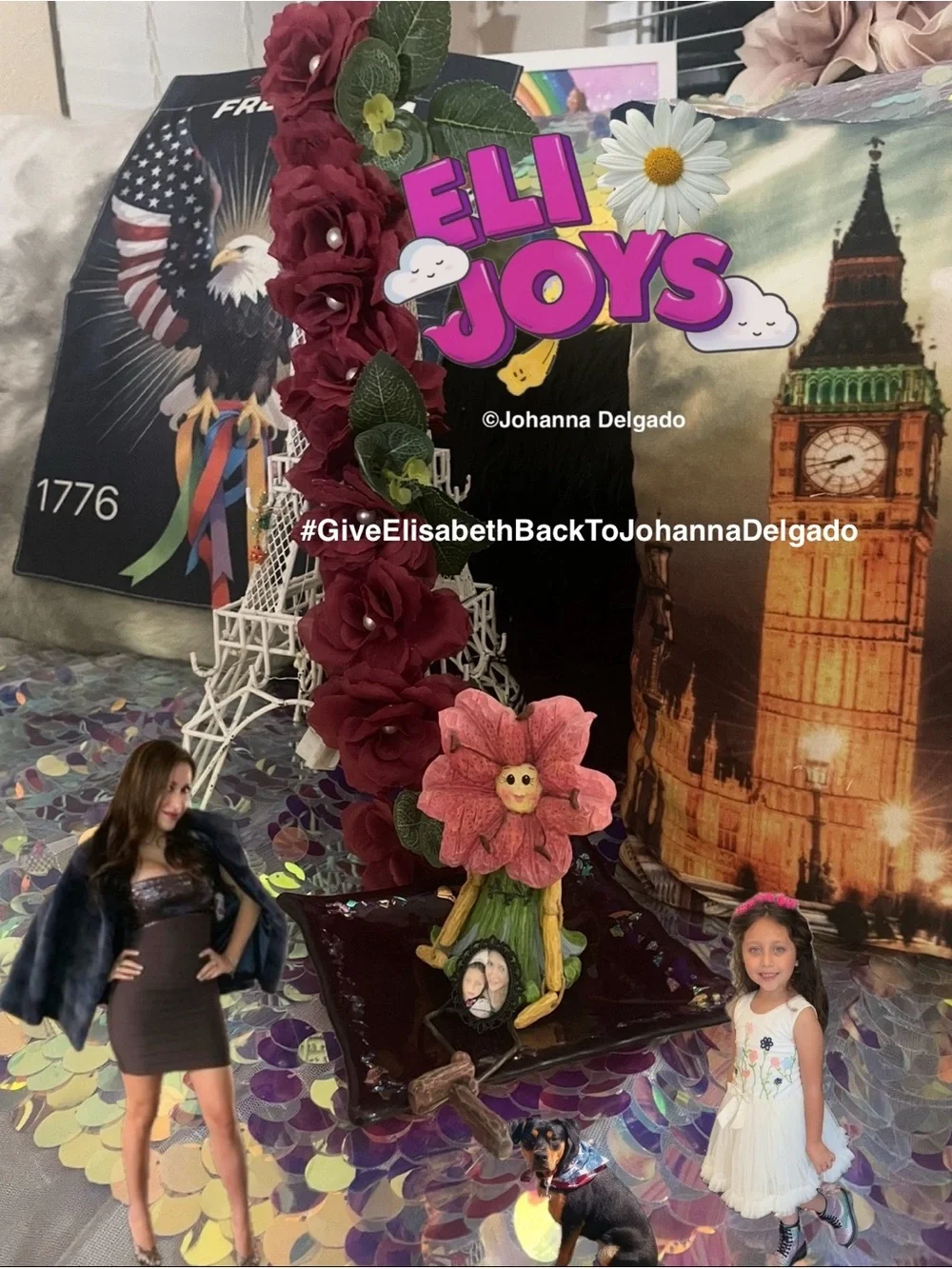 ELIJOYS - #GiveElisabethBackToJohannaDelgado ©️JD brooch OS